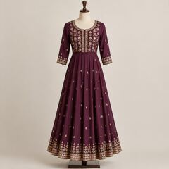Rayon Anarkali Kurti